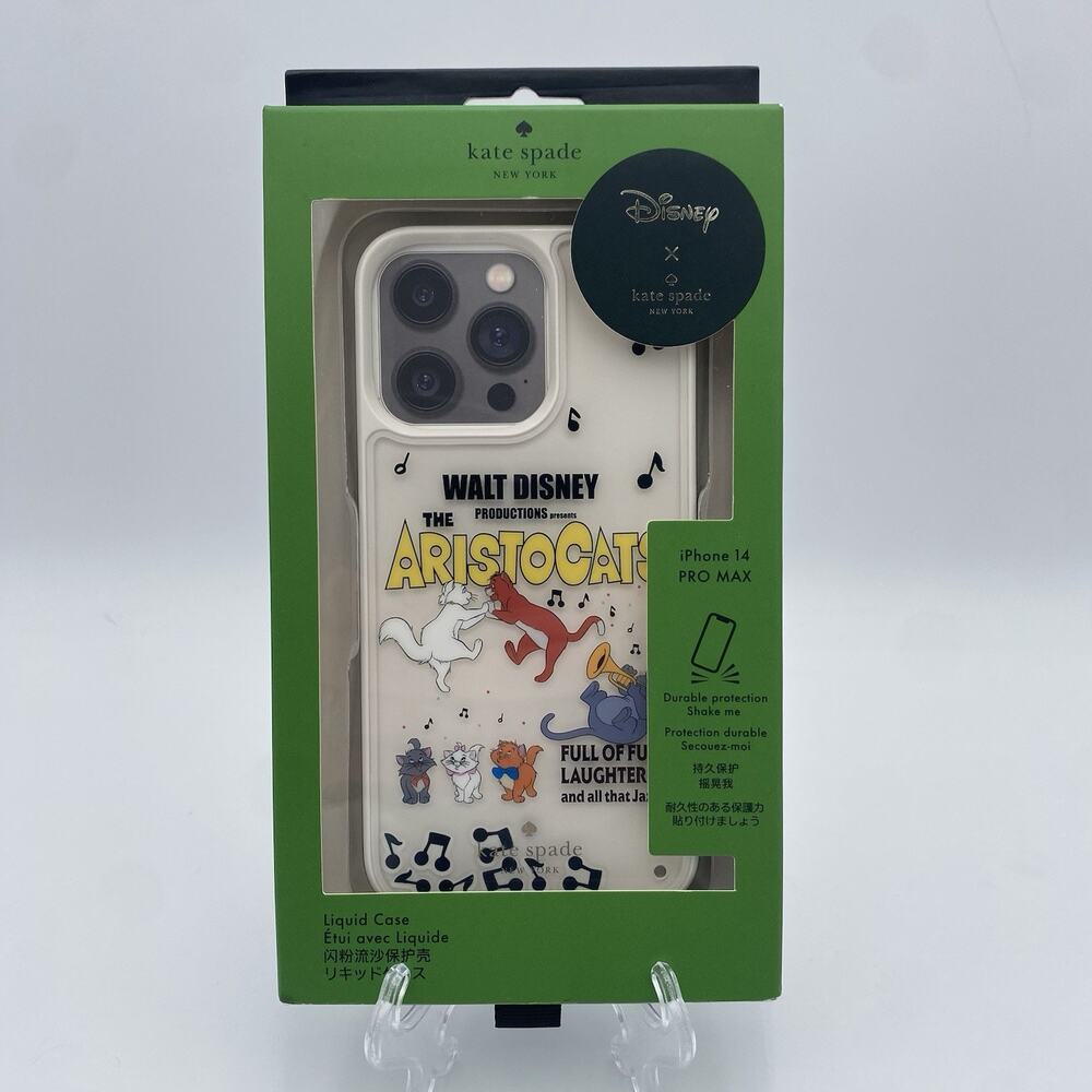 Disney X Kate Spade New York Aristocats iPhone 14 Pro Max Case KC664